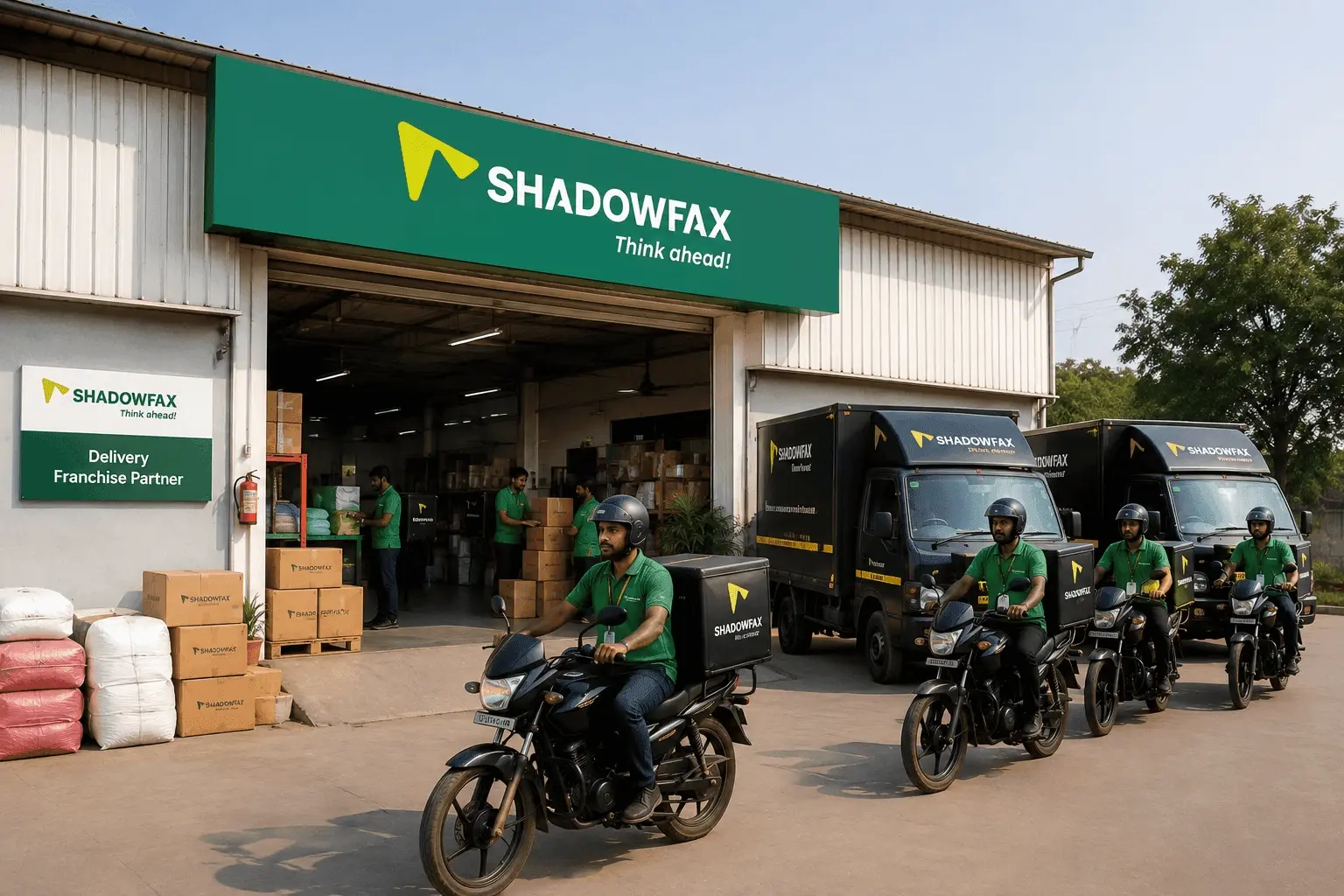 Shadowfax Delivery Franchise Partner operation